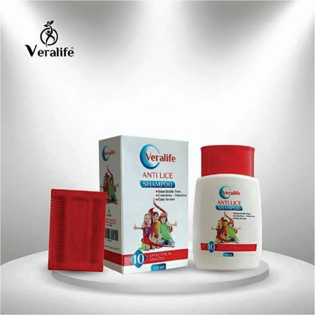 Address, Veralife Hair and Scalp Shampoo, Nourishing shampoo for healthy scalp and hair, 150ml